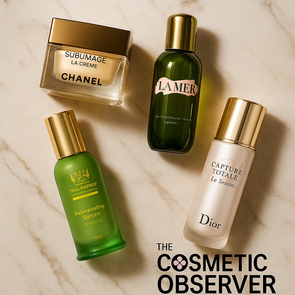 High-end luxury skincare brands like La Mer, Dior and Chanel in 2025 High-end luxury skincare brands like La Mer, Dior and Chanel in 2025
