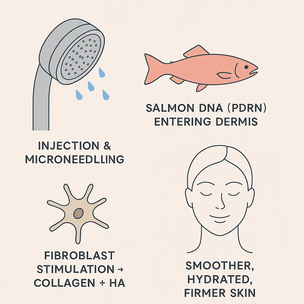 Filtered showerheads remove harsh minerals and chemicals from water to improve skin hydration, reduce irritation, and strengthen hair.